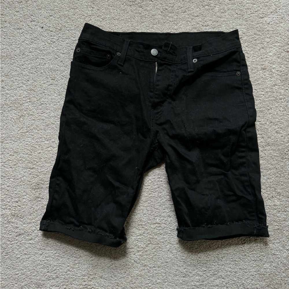 Levis black shorts